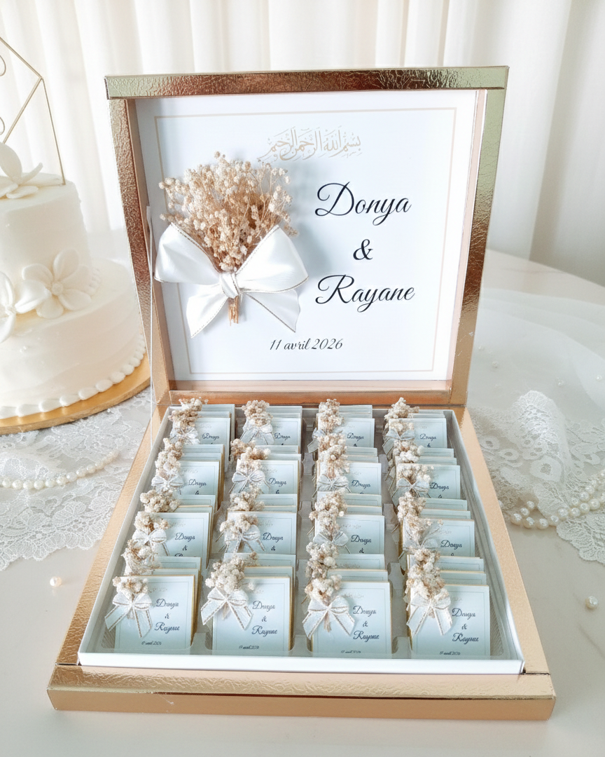 Boite de Chocolat Personnalisée Mariage – Image 4