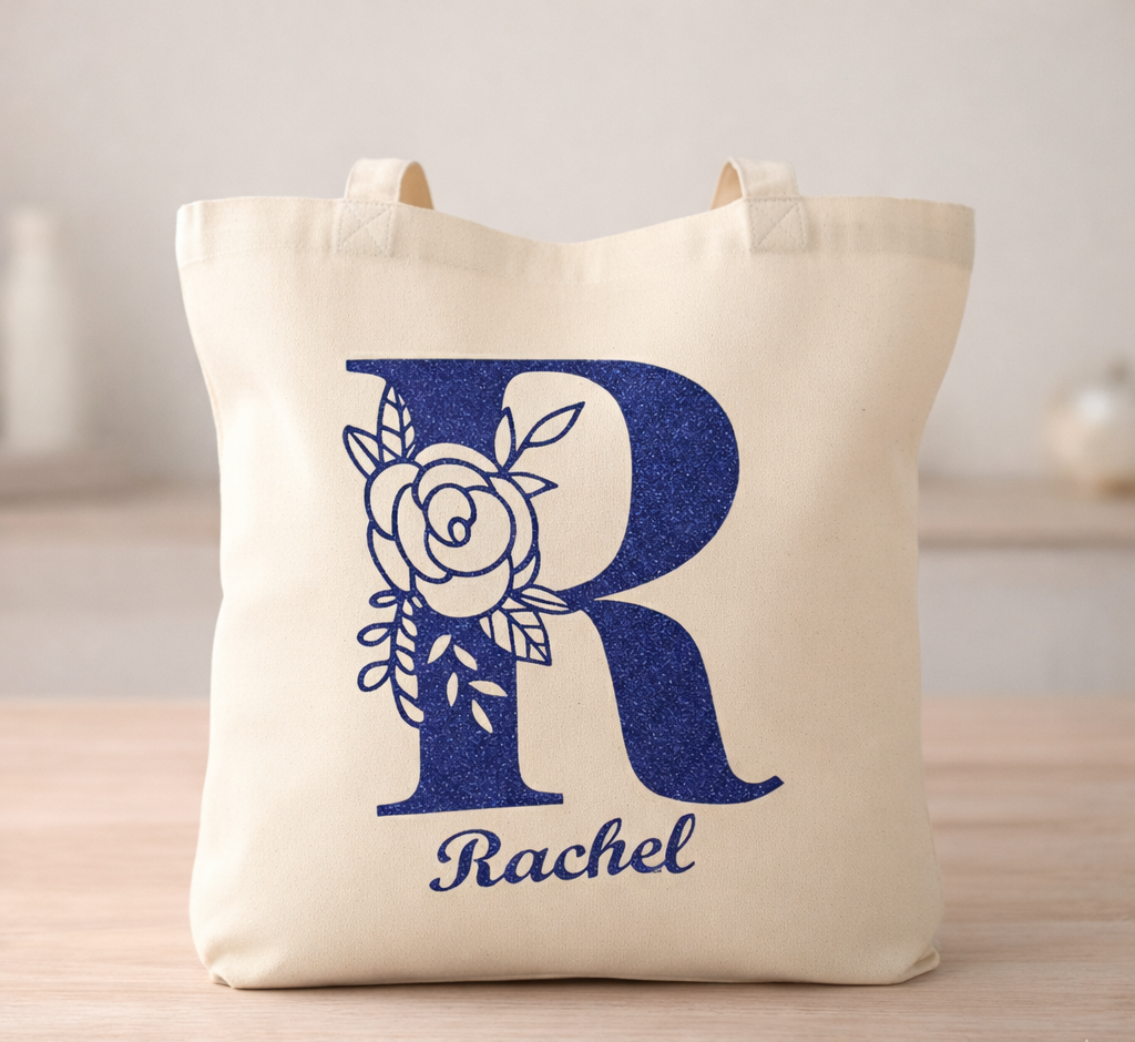 Tote Bag Initiale et Prénom