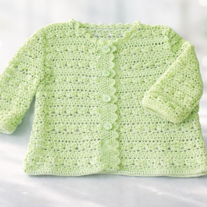 Gilet au crochet 18 Mois